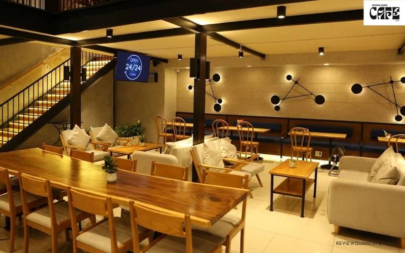Quán cà phê mở cửa 24/24 tại Bình Dương