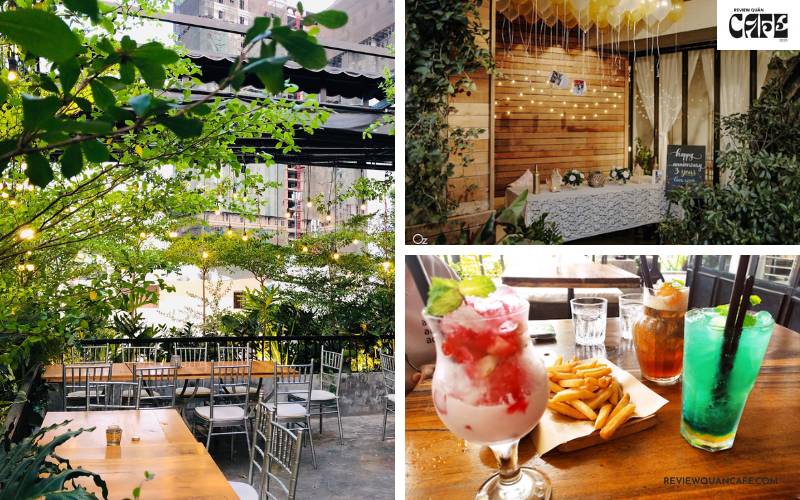 Top 9 quán cà phê sân vườn Bình Thạnh chill nhất hiện nay OZ Coffee House