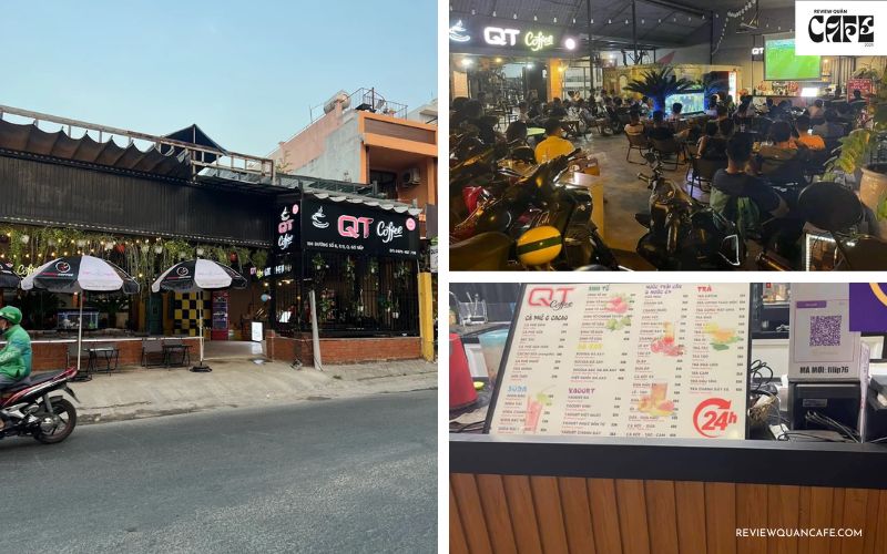 Top 10 quán cafe 24h Gò Vấp – Review địa điểm chill thâu đêm QT Coffee 24h mang đến menu nước đa dạng cho khách hàng đến đây