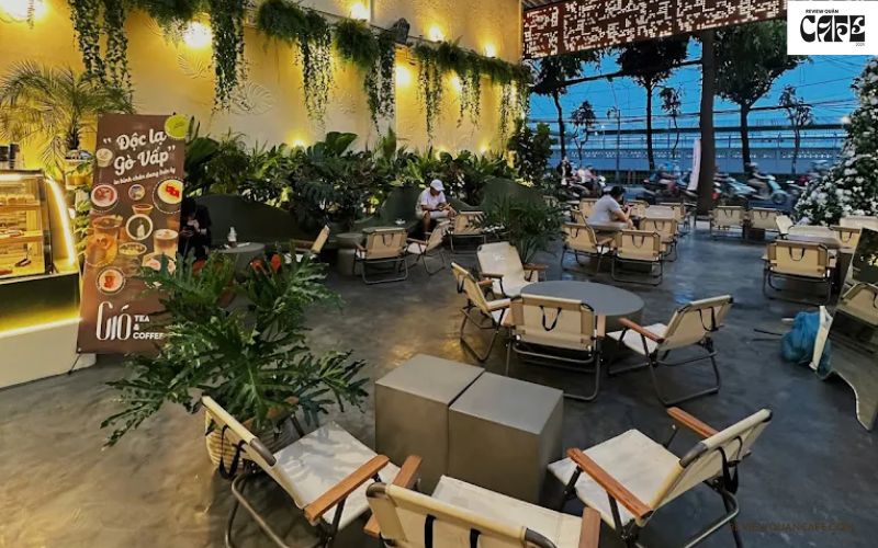 Top 10 quán cafe 24h Gò Vấp – Review địa điểm chill thâu đêm Gió tea and coffee là quán cà phê lý tưởng ở Gò Vấp mở cửa 24h