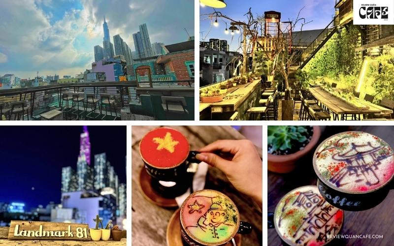 Top 7 quán cafe Bình Thạnh view Landmark rooftop cực chill Ngắm trọn view Landmark ở cự ly gần tại 2PM Coffee