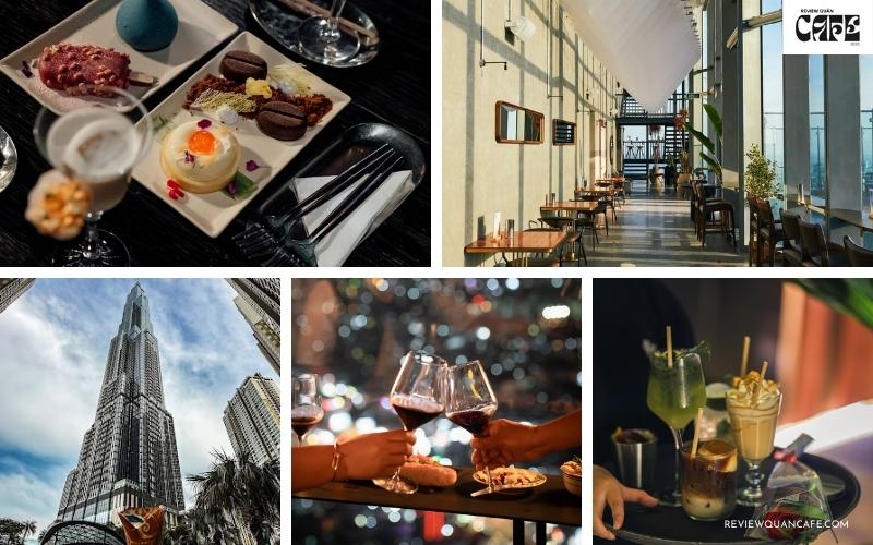 Top 7 quán cafe Bình Thạnh view Landmark rooftop cực chill Blank Lounge – Quán cafe Bình Thạnh view Landmark sang trọng