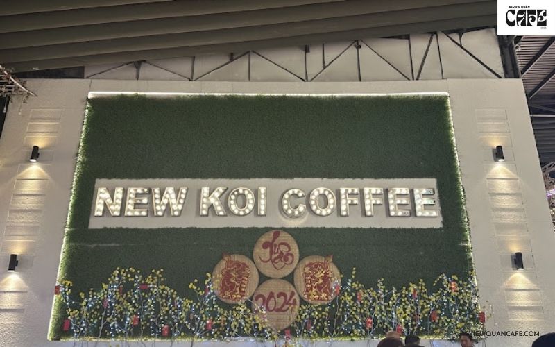 Top 3 quán cafe cá Koi Quận 7 đẹp, cực chill được yêu thích nhất New Koi Coffee