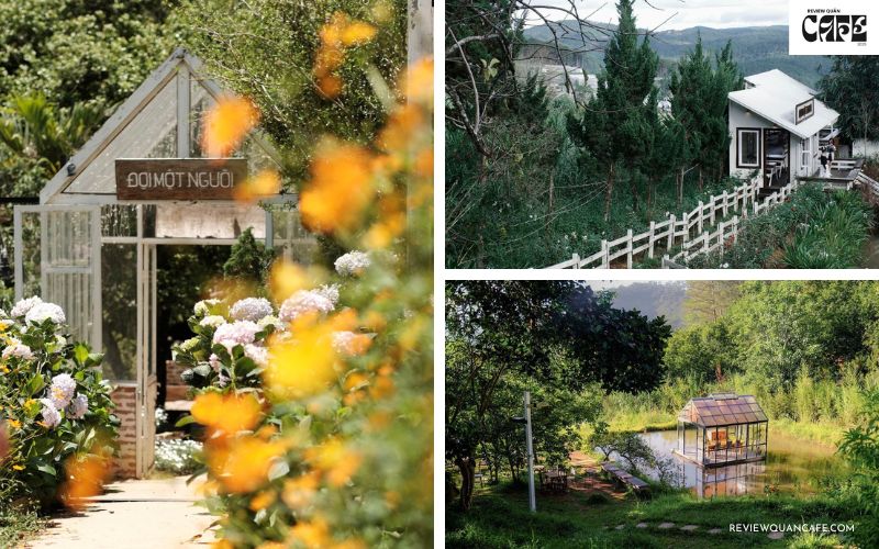 TOP 18 quán cafe đẹp ở Đà Lạt được giới trẻ check-in nhiều nhất Đợi Một Người Cafe - Nơi chill lý tưởng, ngắm cảnh thiên nhiên