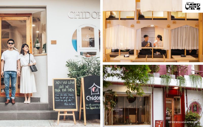 Top 10+ quán cafe quận 10 vừa đẹp, vừa chill cho hội sống ảo Chidori Coffee In Bed – Quán cafe Quận 10 có giường nằm riêng tư