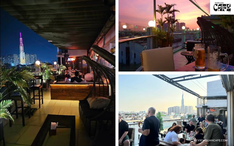 Top 7 quán cafe Quận 2 view Landmark 81 đẹp nhất Sài Gòn Sky 9 Bar Saigon - Điểm hẹn sôi động có view landmark toàn cảnh