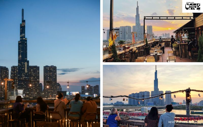 Top 7 quán cafe Quận 2 view Landmark 81 đẹp nhất Sài Gòn Chênh Vênh Rooftop - Điểm Hẹn Cafe Thảo Điền View Landmark 81 Lý Tưởng