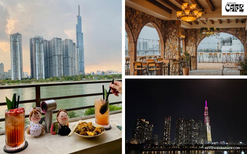 Top 7 quán cafe Quận 2 view Landmark 81 đẹp nhất Sài Gòn Chạng Vạng Rooftop - Cafe Quận 2 ngắm Landmark 81 và sông Sài Gòn