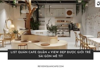 quán cafe quận 4