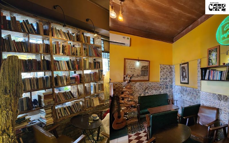Top 7+ quán cafe sân vườn Quận 1: Góc yên tĩnh giữa lòng Sài Gòn Chiêu Cafe Sách – Vừa thư giãn, vừa “nạp” tri thức