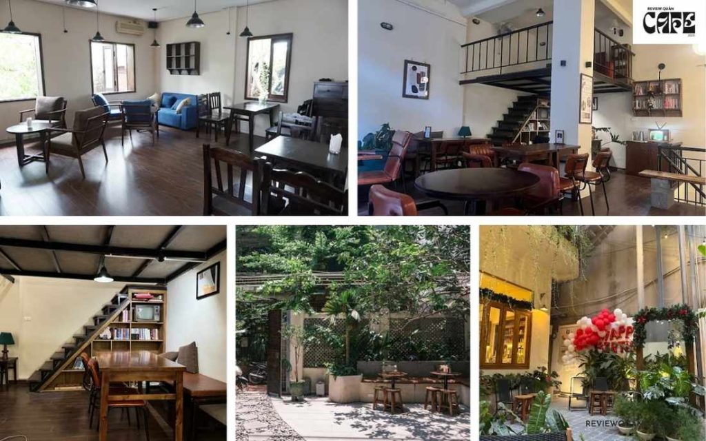 Bấc Cafe & Chill – Một không gian chữa lành giữa lòng Hà Nội Không gian quán và thiết kế quán của Bấc Cafe & Chill