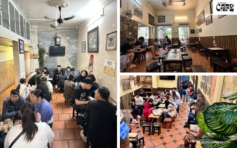 Cafe Giảng - Quán cà phê trứng hơn 70 năm tuổi giữa lòng Hà Nội Không gian Cafe Giảng hoài cổ giữa lòng phố cổ