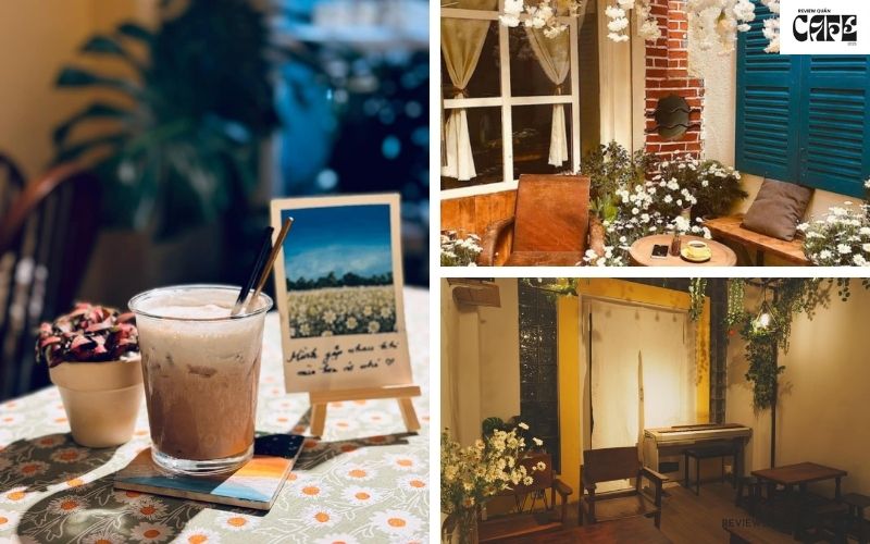 Top 25 quán cafe Tân Bình không gian đẹp, đồ uống ngon Thả hồn vào không gian thơ mộng tại quán cà phê Tân Bình Hiên Cúc Trắng