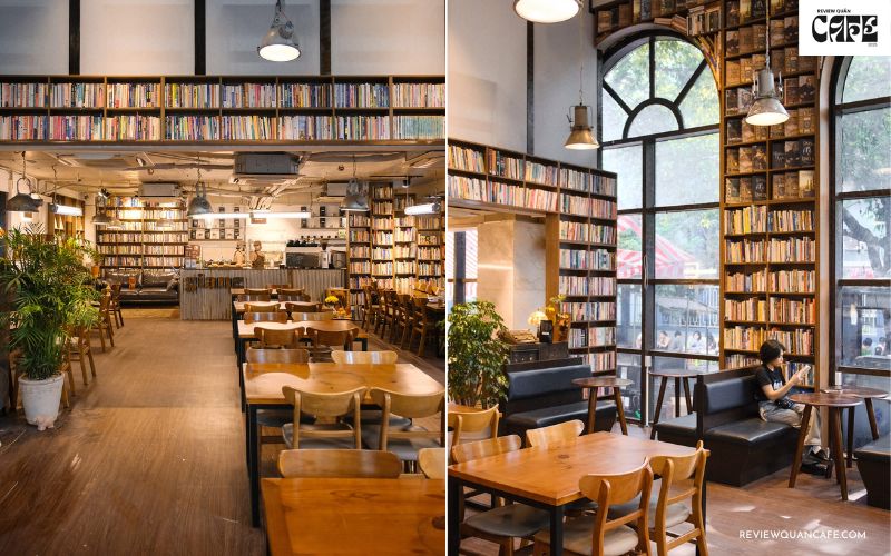 Review Giang Cafe: Quán cà phê sách đẹp, yên tĩnh ở quận 10 Không gian của Giang Cafe