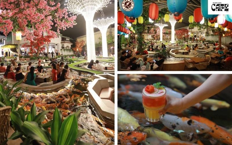 Khám phá ngay 15 quán cafe Bình Tân có không gian đẹp, độc đáo King Koi Coffee Bình Tân