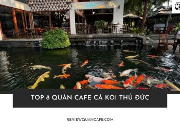 Điểm danh 8 quán cafe cá Koi Thủ Đức đẹp, thư giãn và cực chill